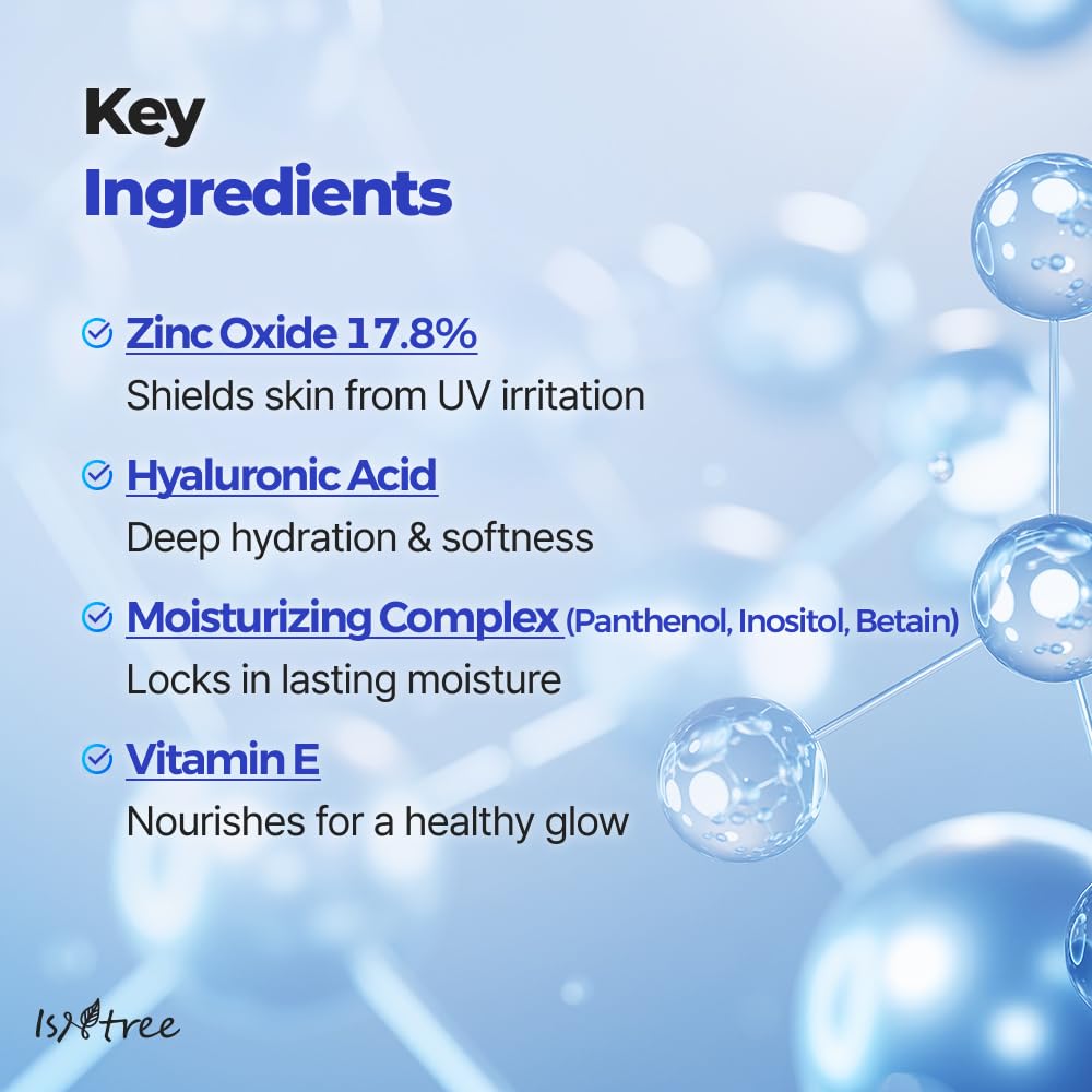 Isntree Hyaluronic Acid Natural Sun Cream 50ml — Sunscreen product image 145