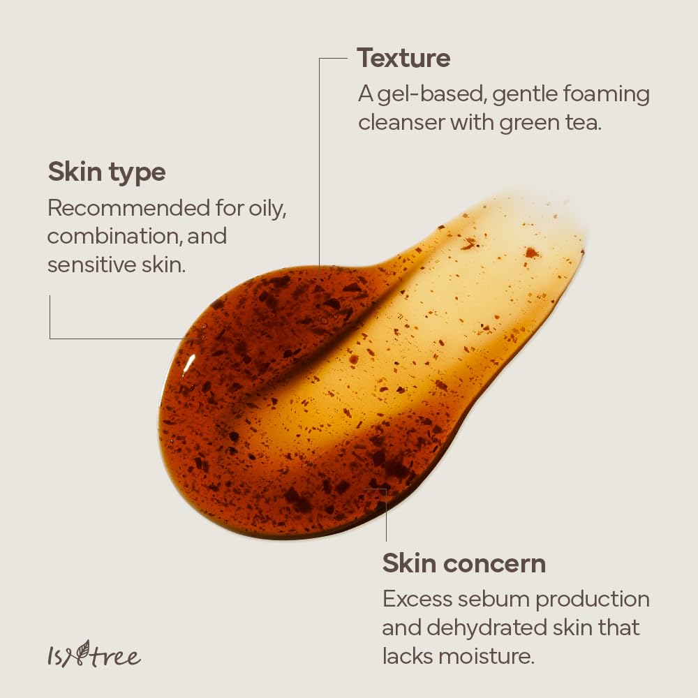 Isntree Green Tea Fresh Cleanser 120ml — Facial Cleansers product image 154