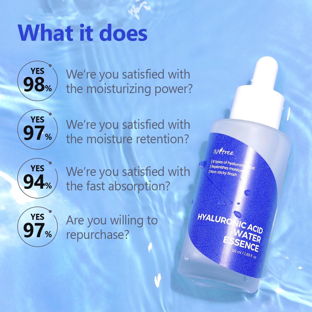 Isntree Hyaluronic Acid Water Essence 50ml — Face Serums product image 77