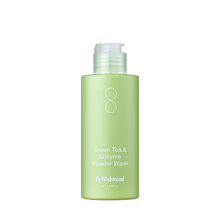 ByWishtrend Green Tea &amp; Enzyme Powder Wash 110g — Korean skincare product