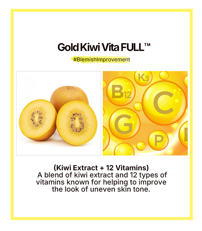 Holika Holika Gold Kiwi Vita C Plus Brightening Cream 50ml – official product image 7