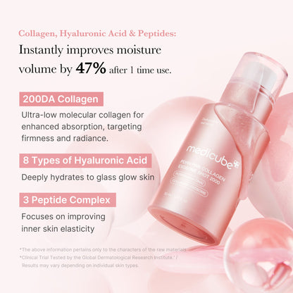 Medicube PDRN Pink Collagen exosome shot ampoule 7500 30ml product image 5