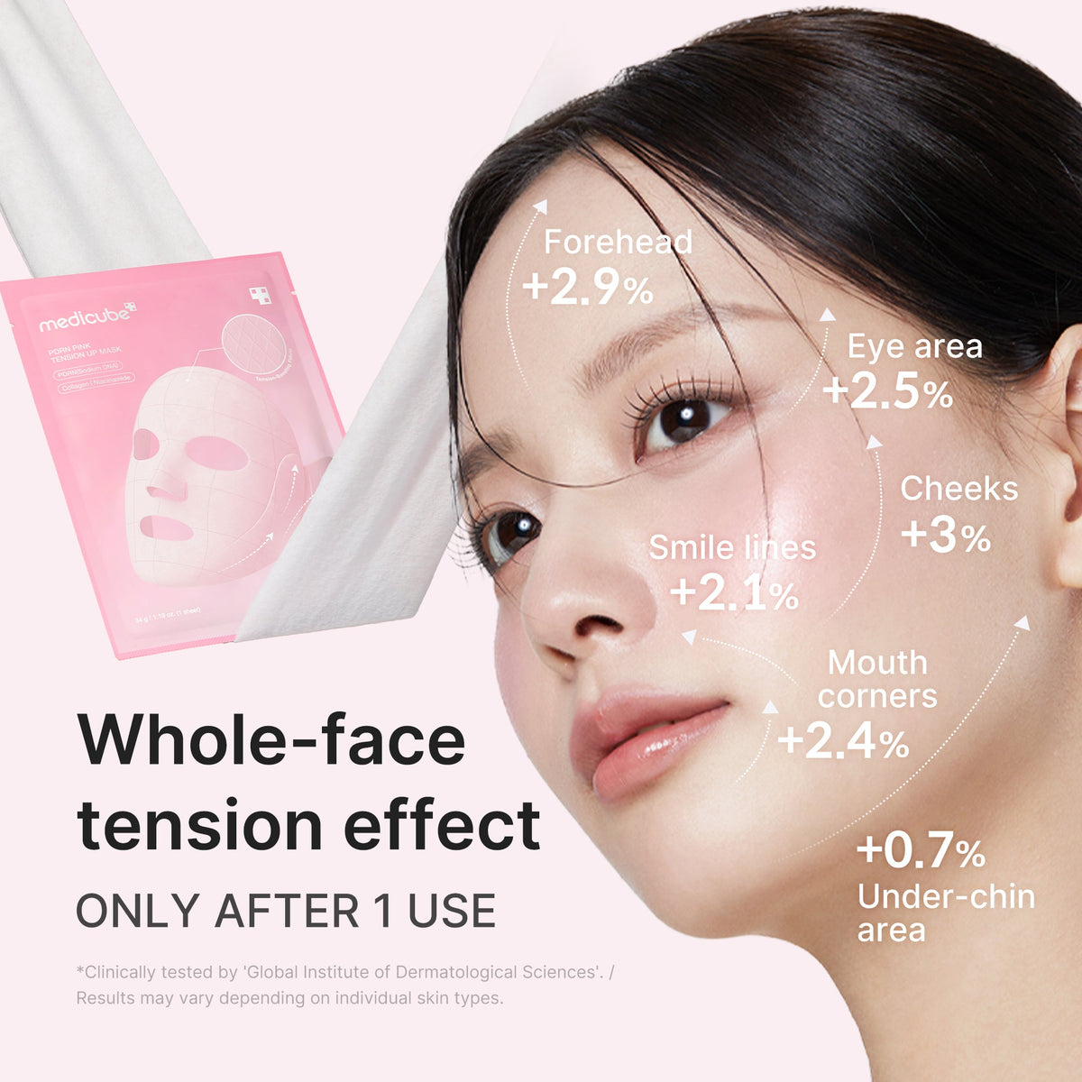 Medicube PDRN Pink Lift Up Mask Set 34g*4ea product image 5