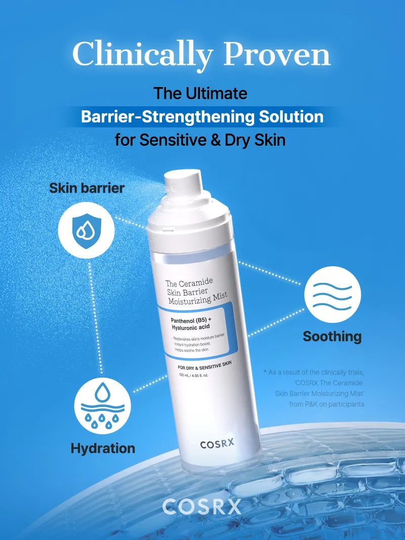 COSRX The Ceramide Skin Barrier Moisturizing Mist 120ml — product detail image 7