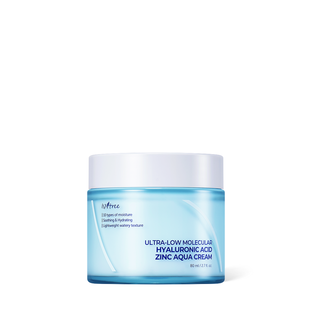 Isntree Ultra-Low Molecular Hyaluronic Acid Zinc Aqua Cream 80ml — Face Moisturizers product image 295