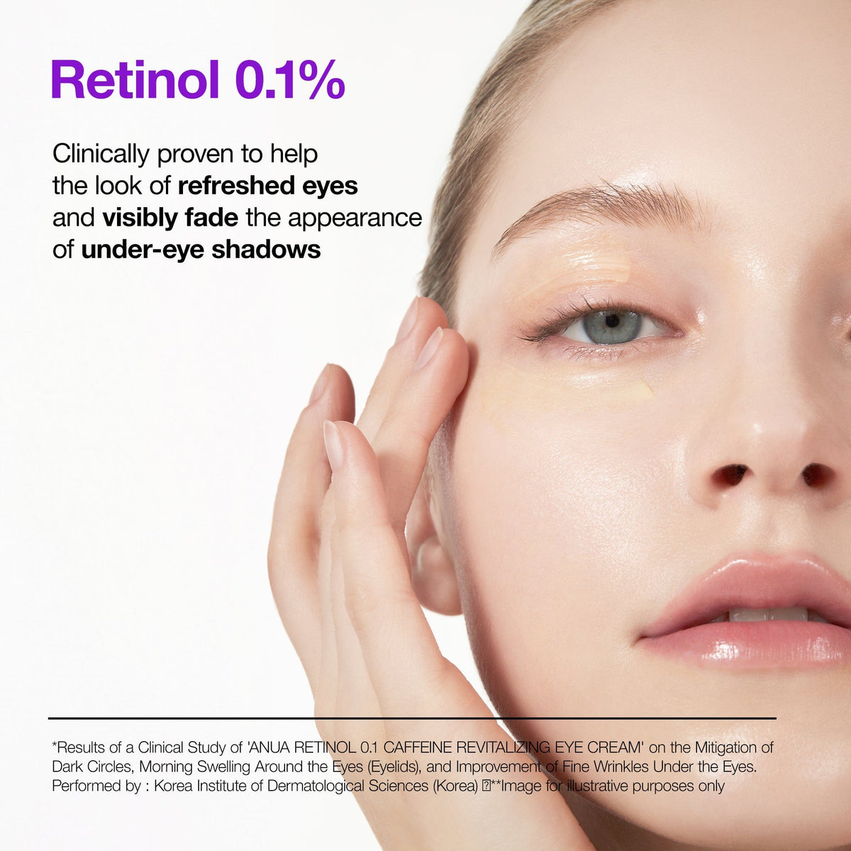 ANUA Retinol 0.1 Caffeine Revitalizing Eye Cream 30g - official ANUA product image 5