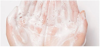 Close-up of the foam texture of A&
