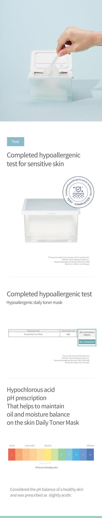 Needly Daily Toner Mask Pack 30 Sheets sheet mask image 7