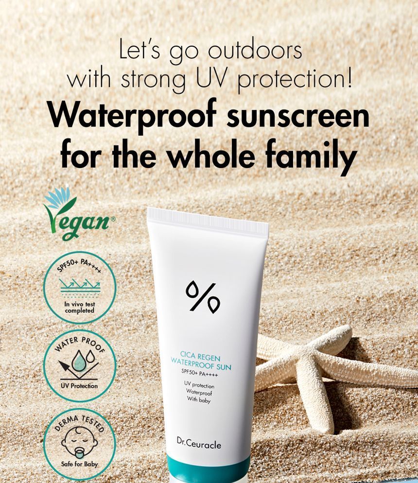 Dr.Ceuracle Cica Regen Waterproof Sun SPF50+ PA++++ 100ml — Dr.Ceuracle product image 6
