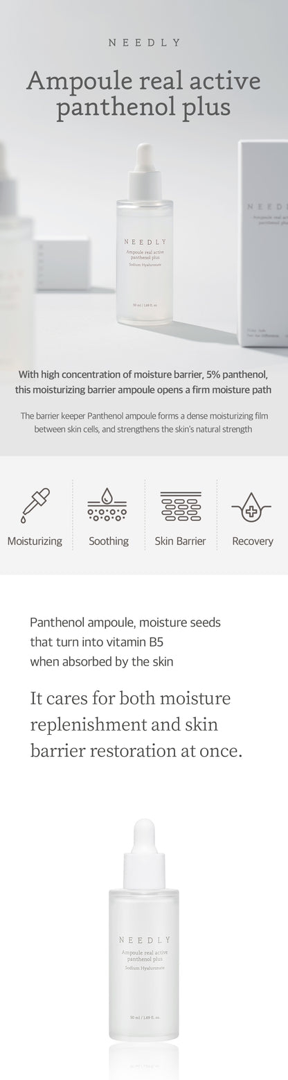 Needly Ampoule Real Active Panthenol Plus 50ml facial ampoule image 3