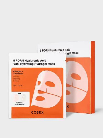 COSRX 5 PDRN Hyaluronic Acid Vital Hydrating Hydrogel Mask 3ea — product detail image 2
