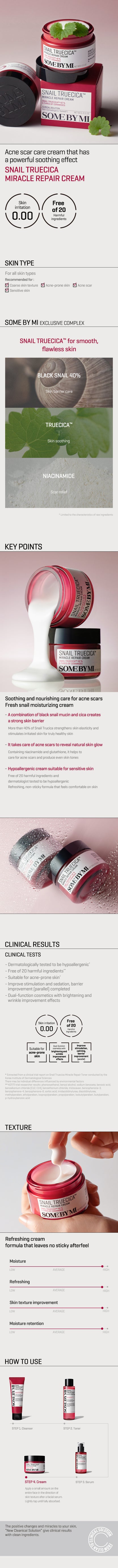 SOME BY MI SNAIL TRUECICA MIRACLE REPAIR CREAM MOISTURIZER 60g — official product image 7