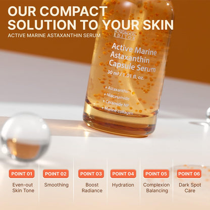 SUNGBOON EDITOR Active Marine Astaxanthin Capsule Serum 30ml — official product image 5