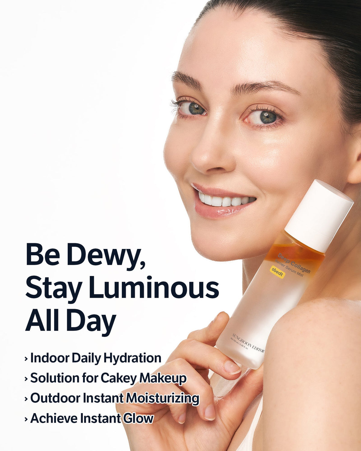 SUNGBOON EDITOR Deep Collagen Barrier Serum Mist 95ml — official product image 5