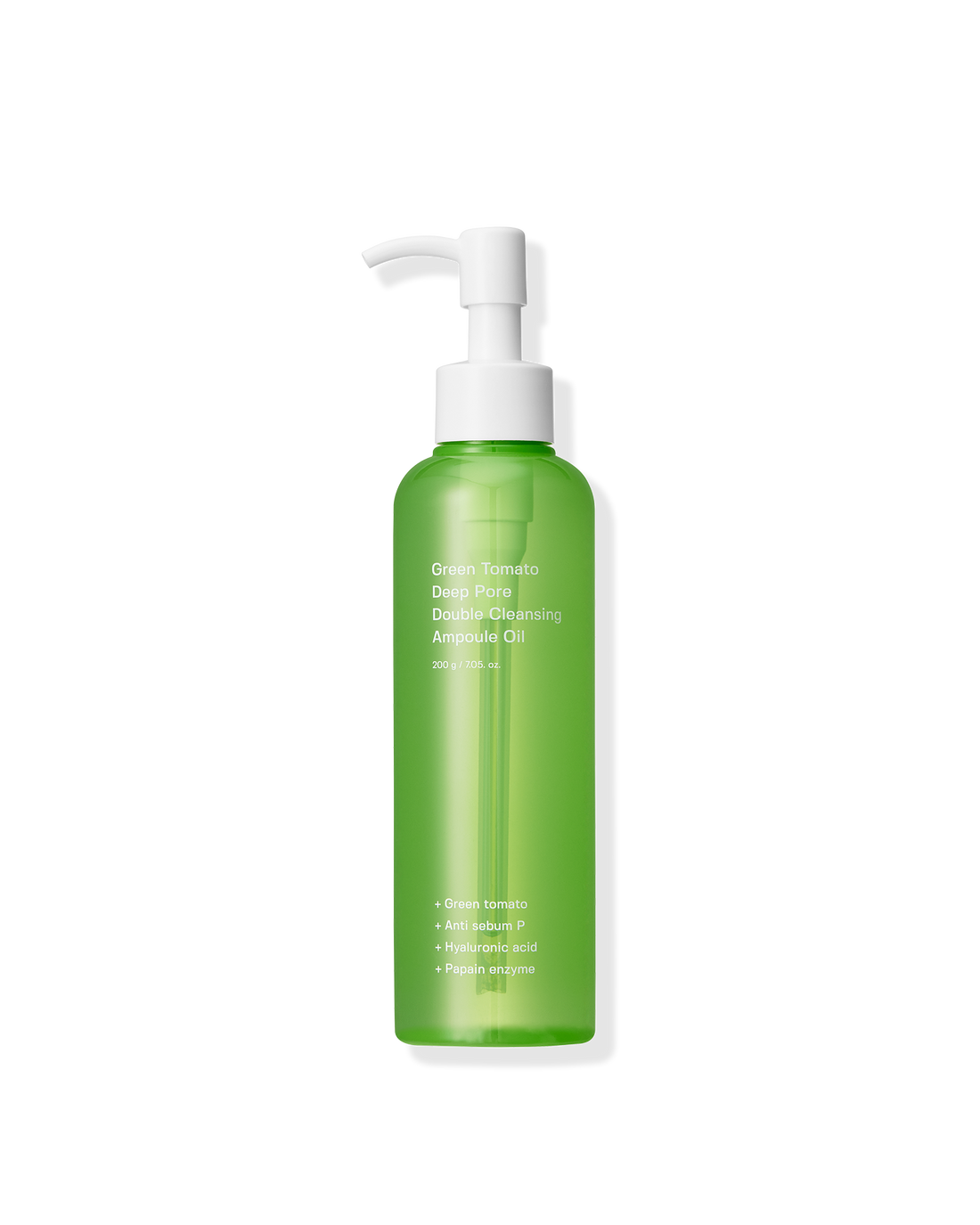 SUNGBOON EDITOR Green Tomato Deep Pore Double Cleansing Ampoule Oil 200g — official product image 2