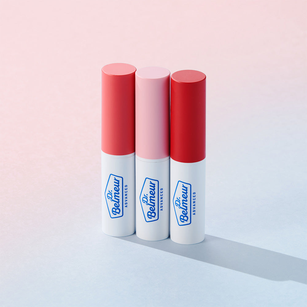 The Face Shop DR. BELMEUR ADVANCED CICA Touch Lip Balm - Red 5.5g — official product image 3