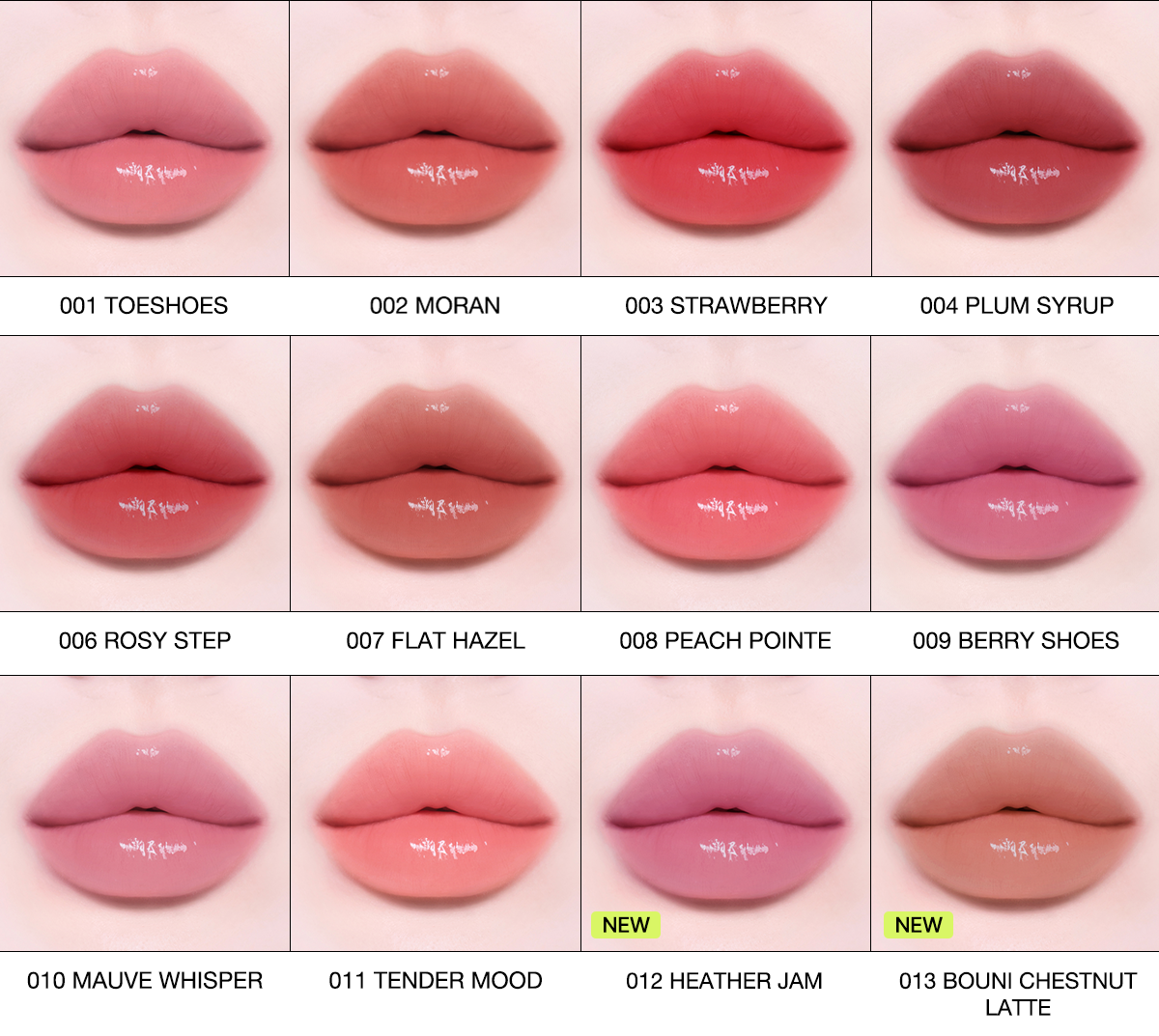 TIPTOE Jelly Stick 009 Berry Shoes 3.5g — official product image 4