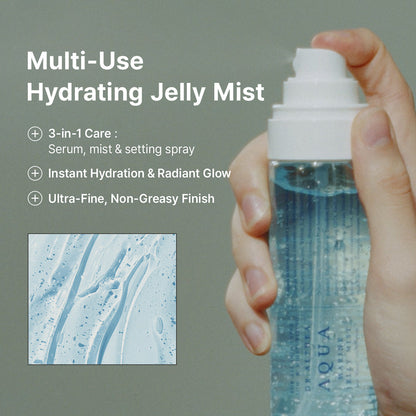 Dr.Althea Aqua Marine Jelly Mist 100ml spray and texture