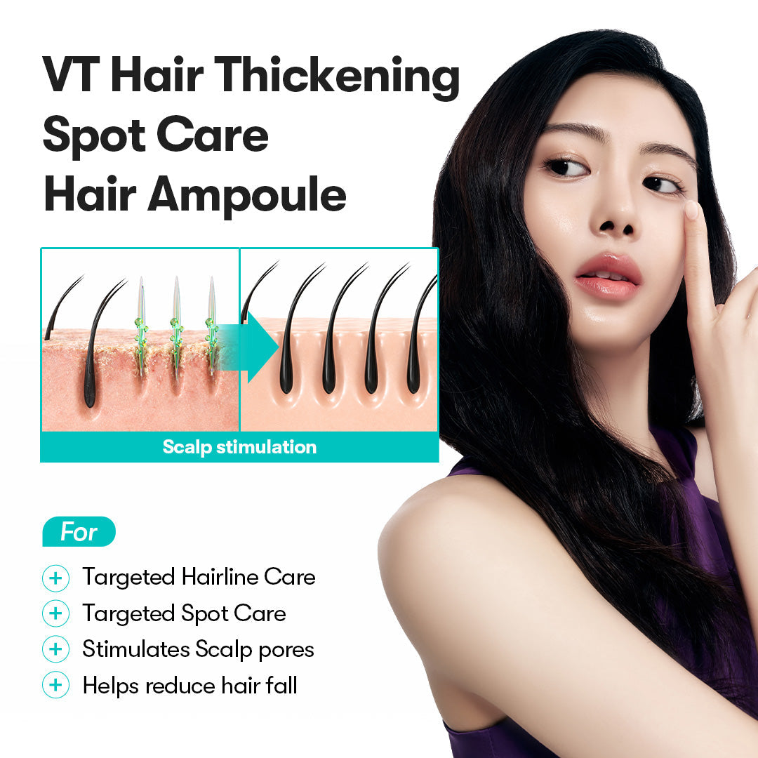 VT Cosmetics PDRN Reedle Shot Hair Ampoule 100dL - official product image 3