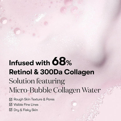 VT Cosmetics Retinol Collagen Pink Micro Bubble Serum 70ml - official product image 5